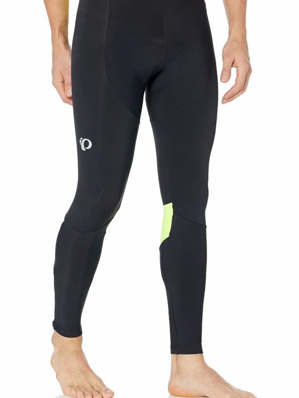 Pearl Izumi Black Women's Cycling Pants with fluorescent accents
